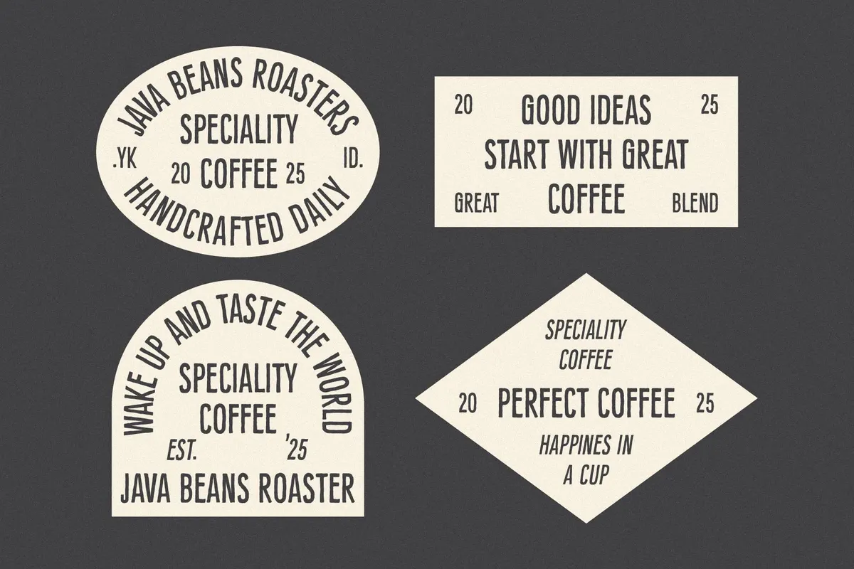 Signsmith - Condensed Vintage Font
