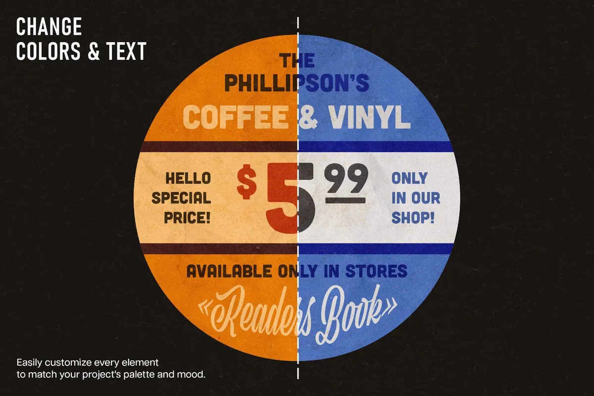 Vintage Price Stickers & Retail Tags