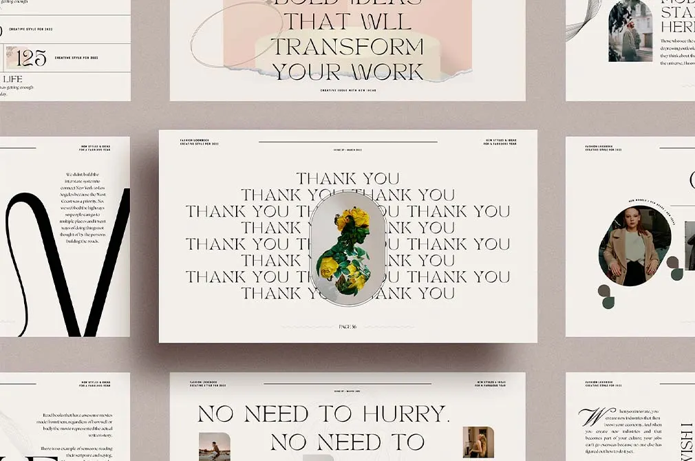 Blanche Canva Presentation Creator