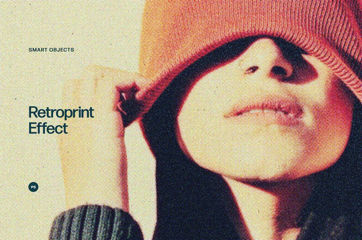Retroprint Photo Effect