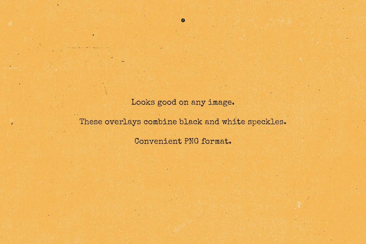 Paper Speckle Overlays