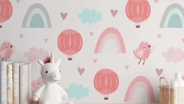 Nursery Wallpaper Mockup