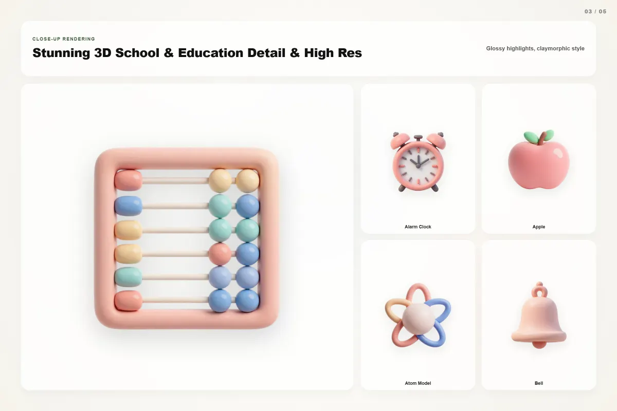 3D School & Education