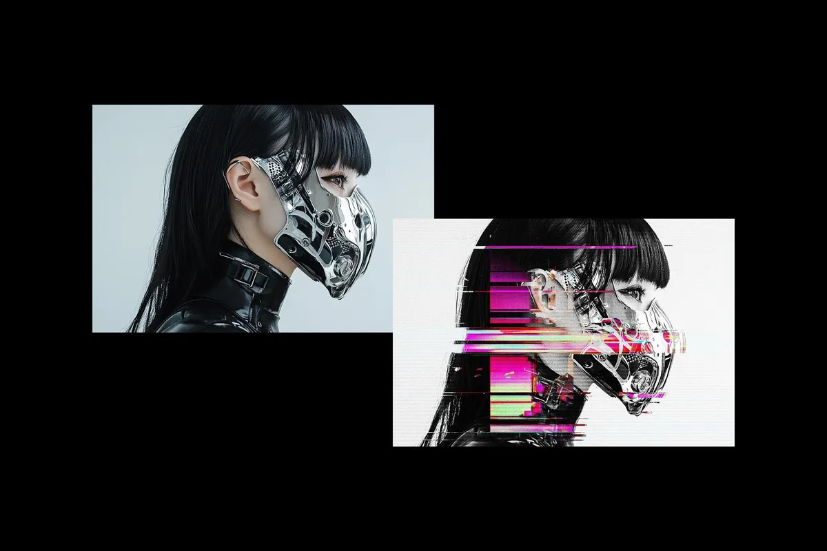 Glitch Template Effect