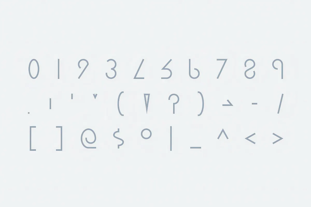 Ava - Space Tech Font