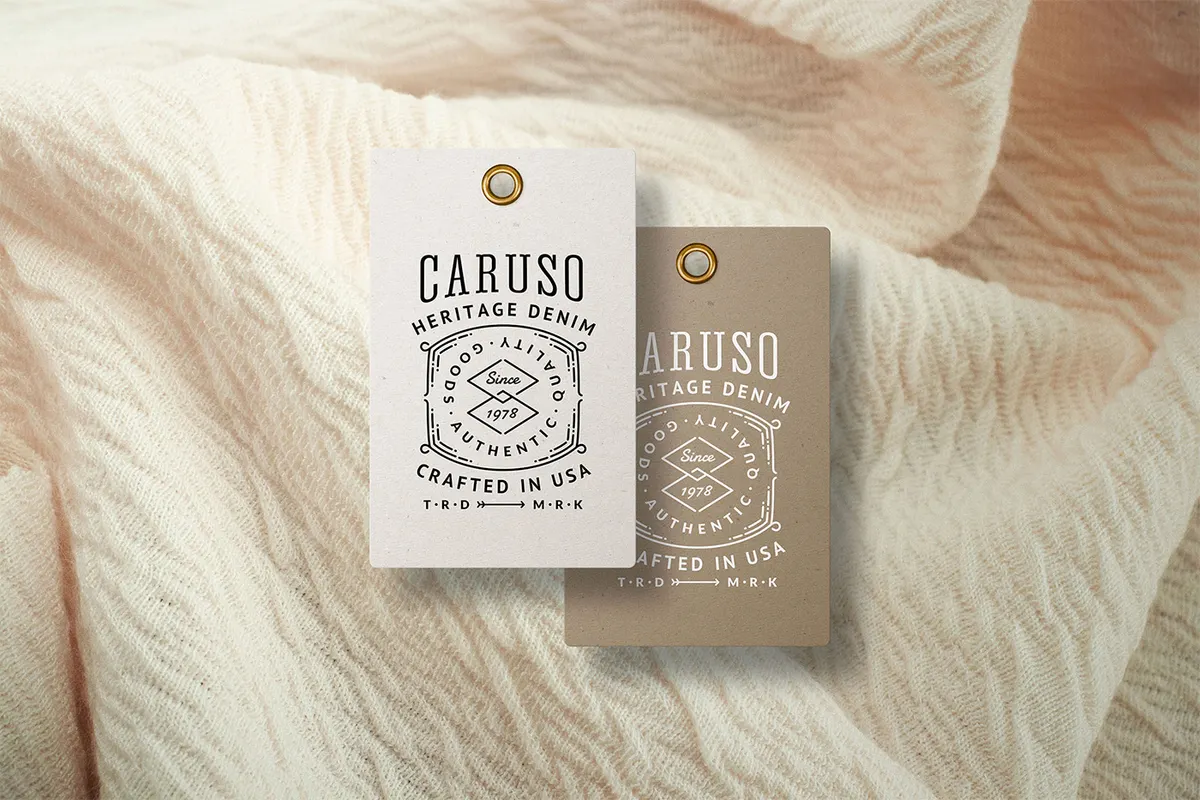Garment Label Tag Mockups