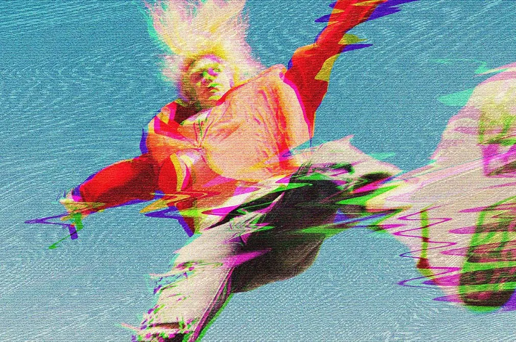 Error Glitch Photo Effect