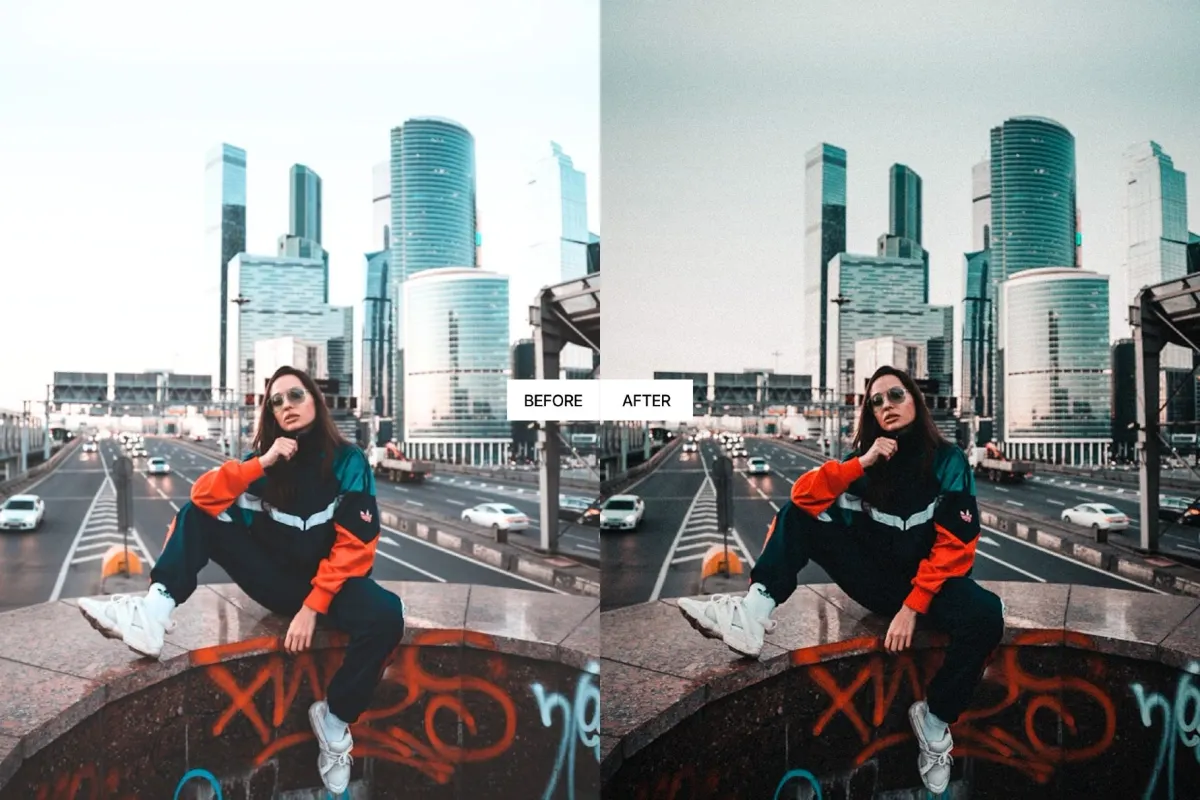 Dark Urban Street Cinematic Lightroom Presets