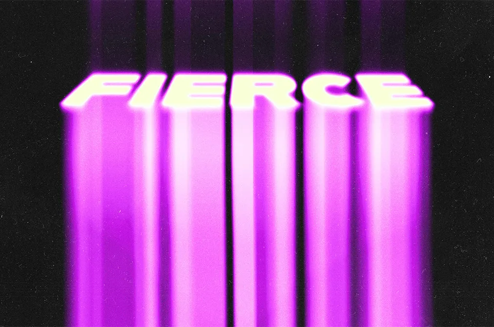 Bright Floating Text Effect
