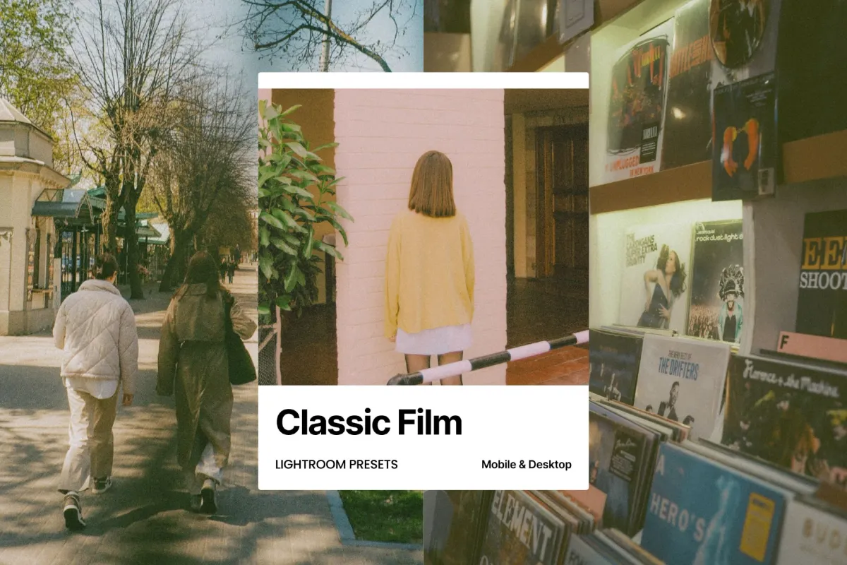 Classic Film Lightroom Presets