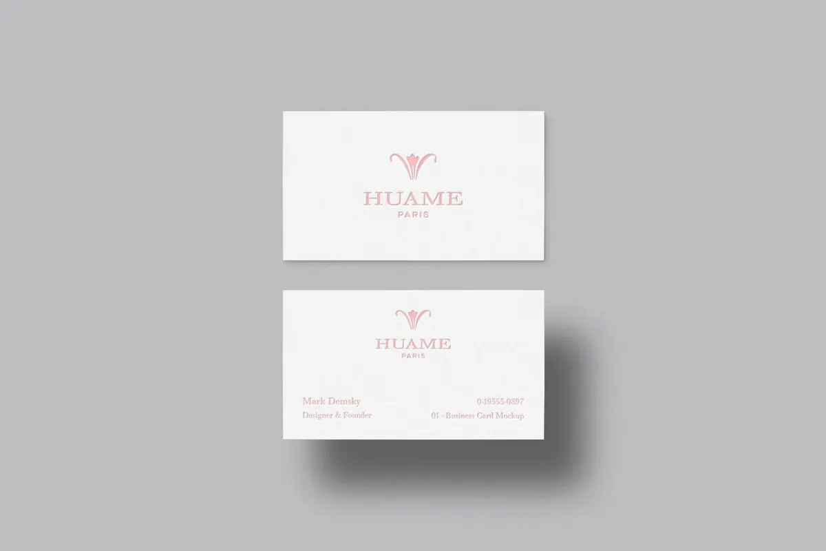 Corporate Identity Business Card Mockup