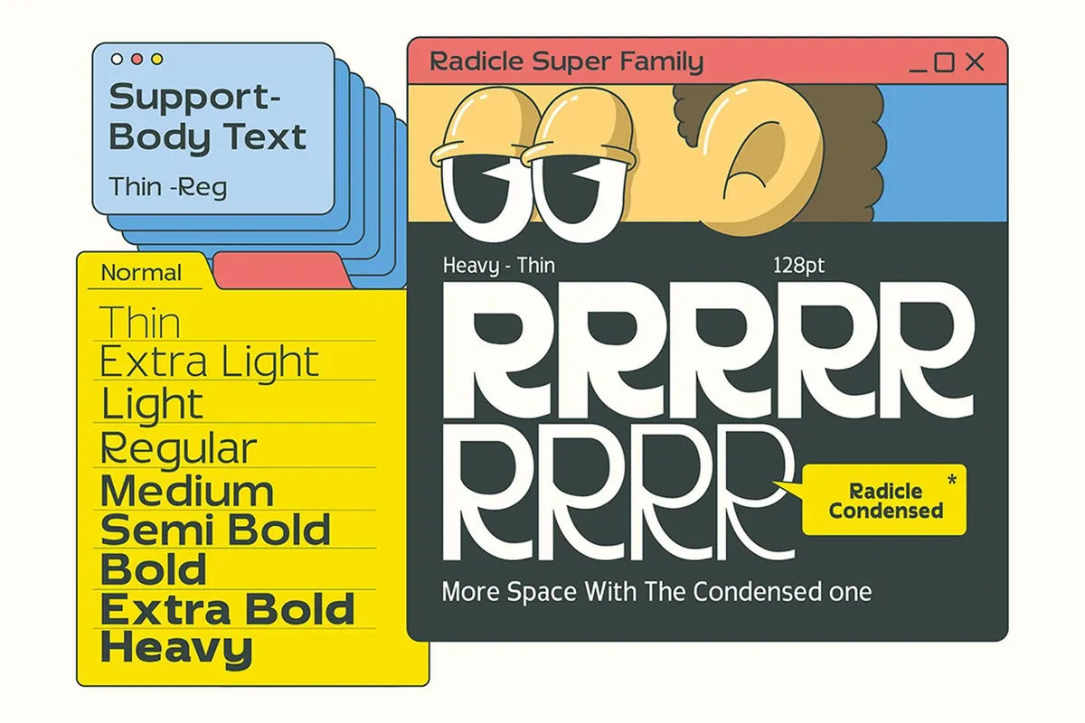Radicle Font Family