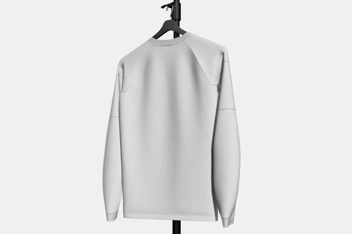 Football Long Sleeve Jersey Mockup