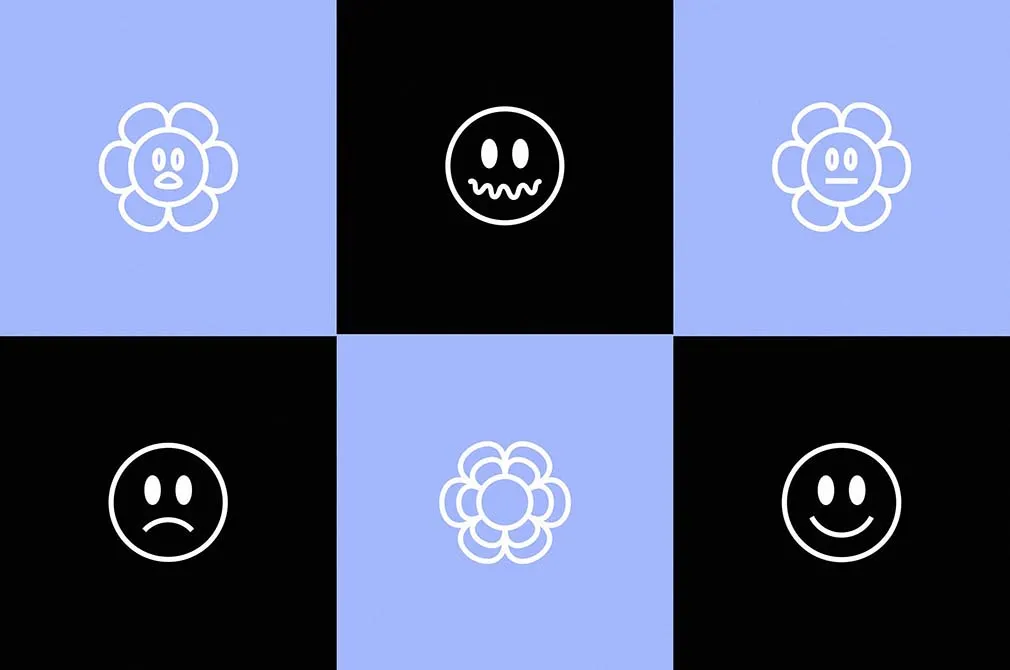 Y2K Metamodern Shapes Set