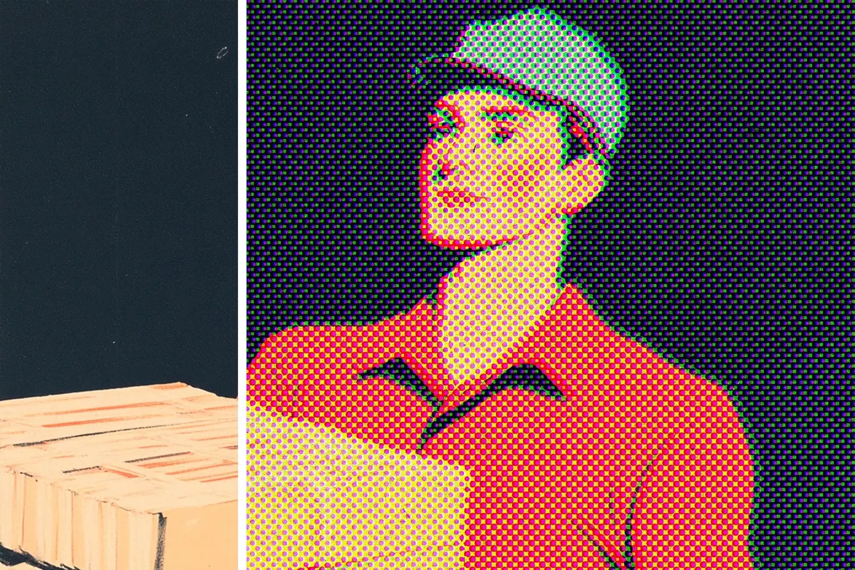 Halftone Retro Print Effect