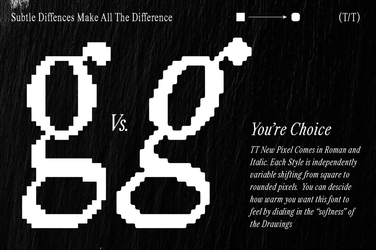 That That New Pixel Font