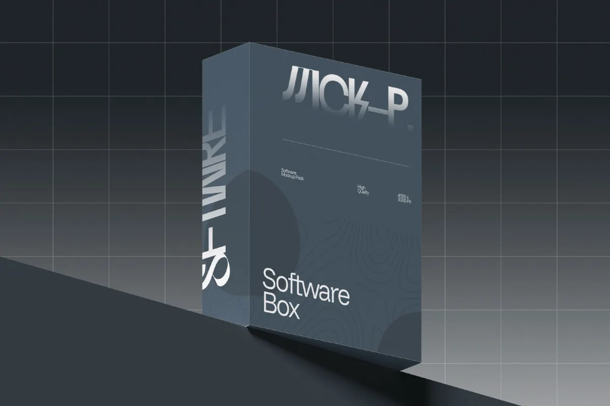 Software Box Mockup Pack