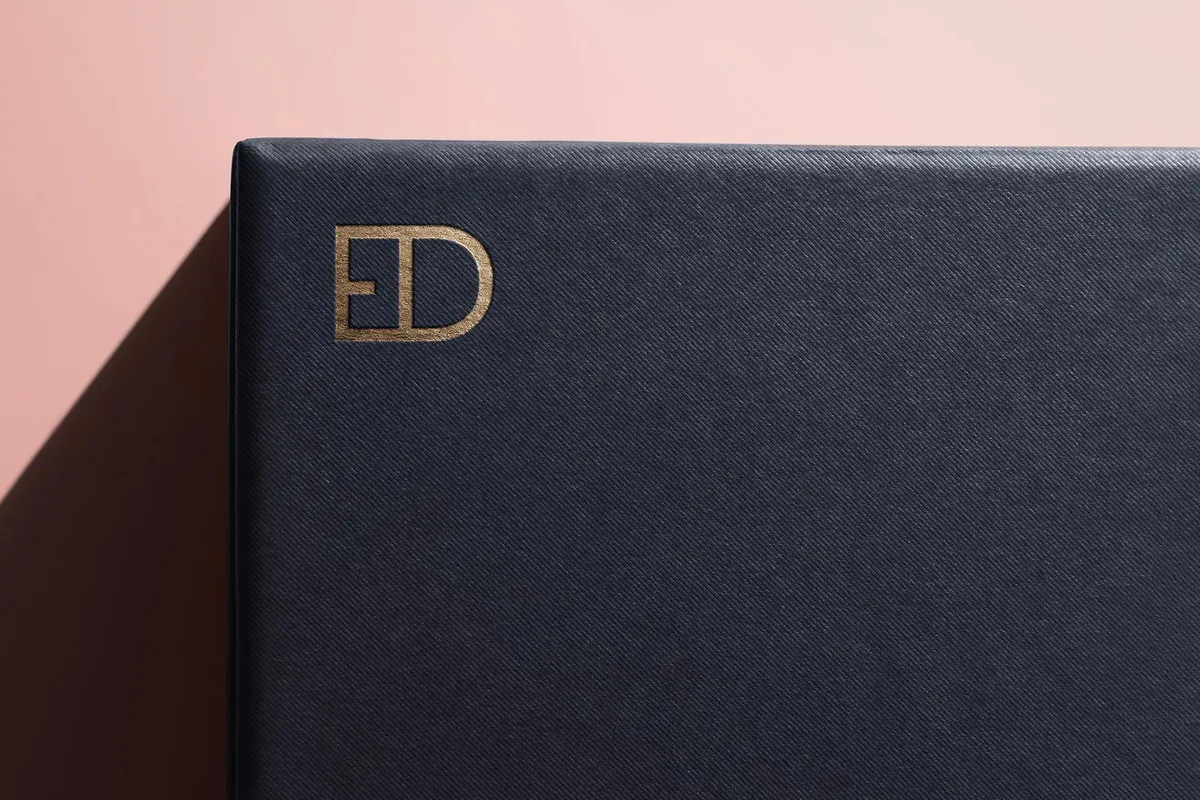 Box Closeup Logo Mockup