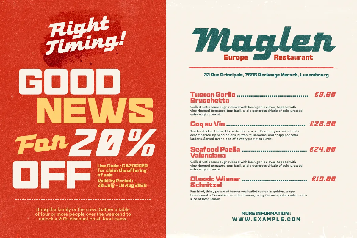 Grand Piston - Retro Display Font Duo