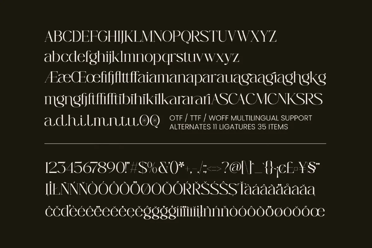 Brewligh District - Elegant Serif Font