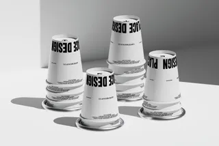 Paper Cup Dispenser Mockup