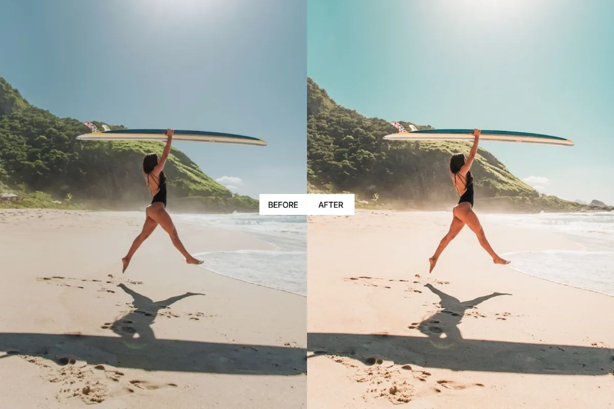Tropical Beach Lightroom Presets