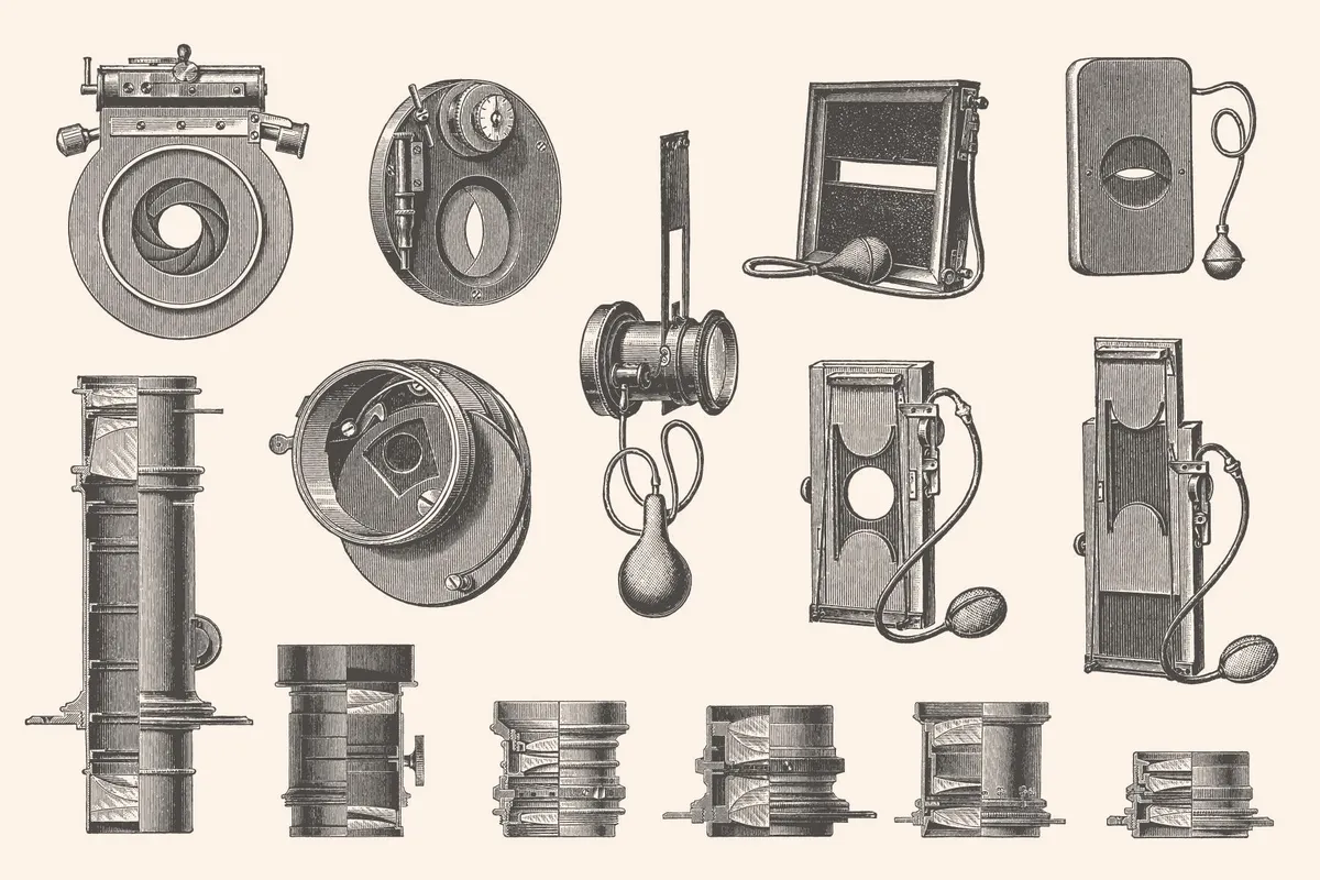 Photography – Vintage Illustration Set