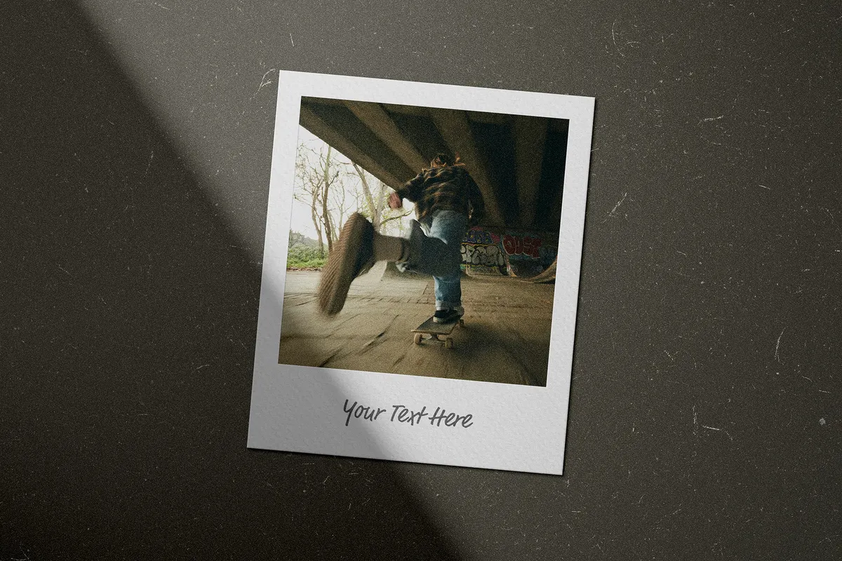 Instant Polaroid Frame Mockups Collection