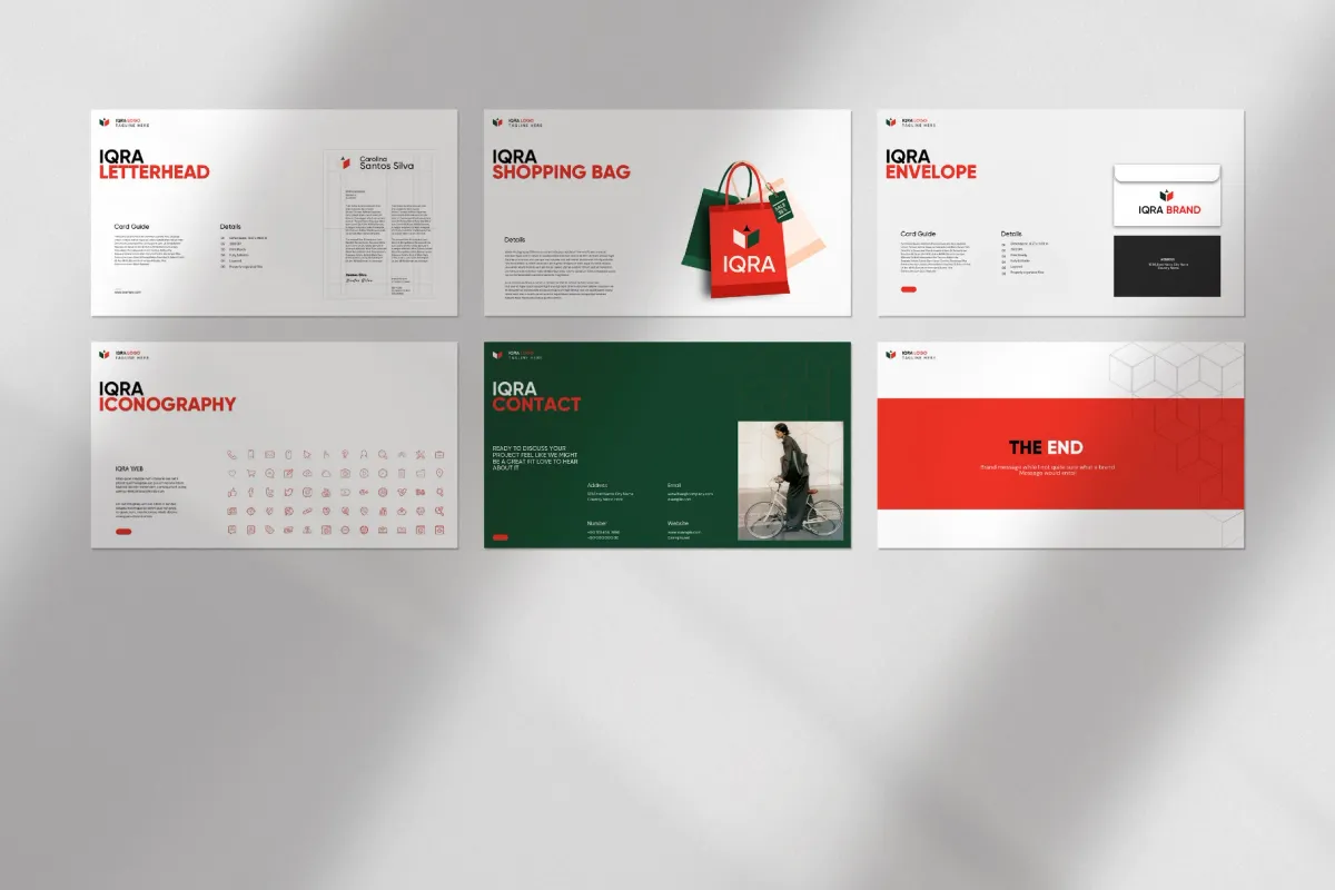 IQRA-Brand Guidelines Presentation Template