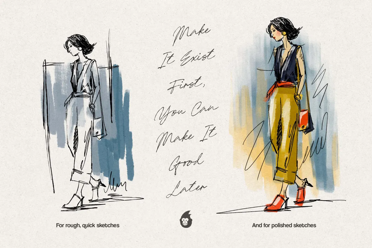 Everyday Sketch Procreate Brushes