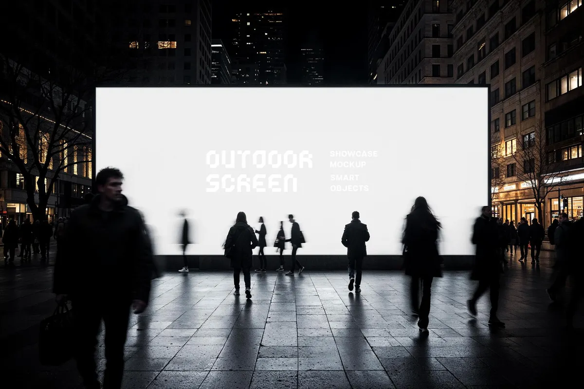 Outdoor Screen Mockup