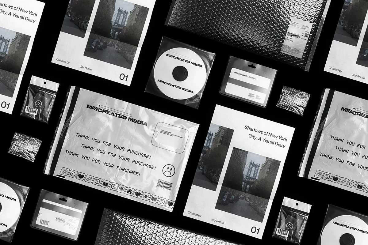 Archaic Media & Branding Mockup Scene