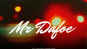 Mr Dafoe Font