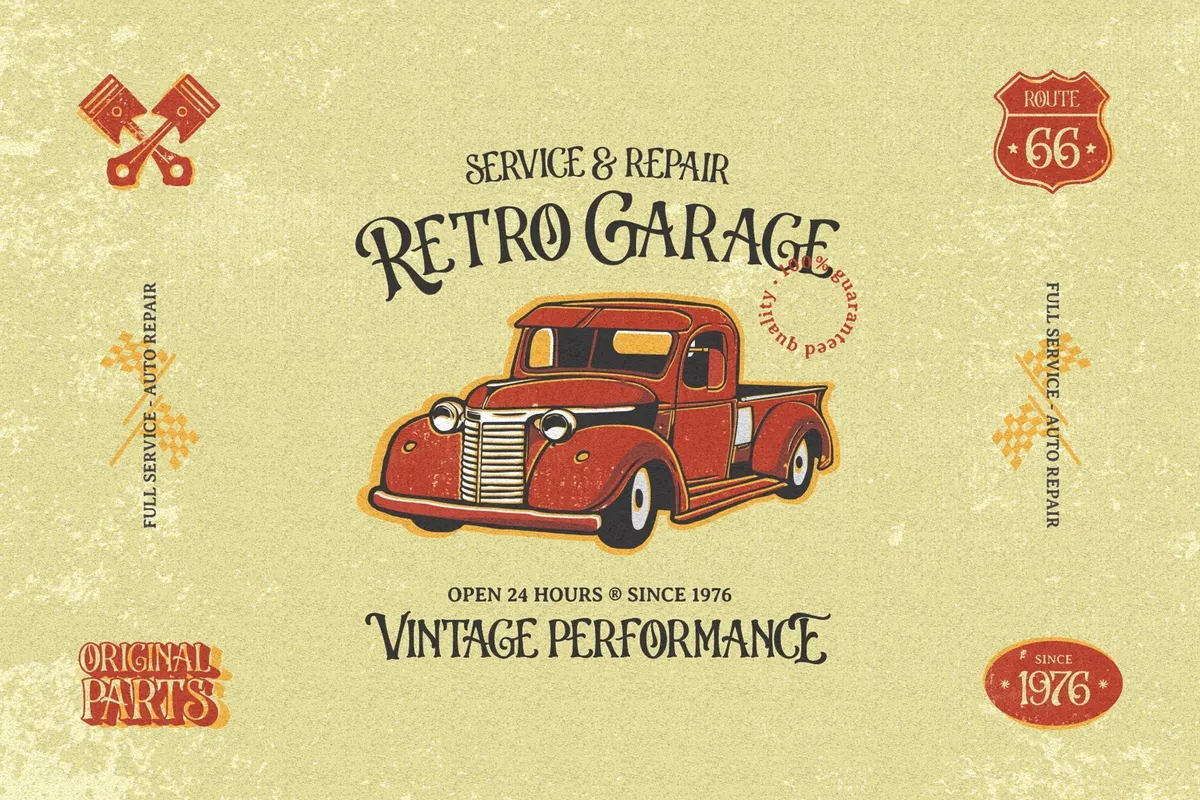 Antistar - Vintage Display Font