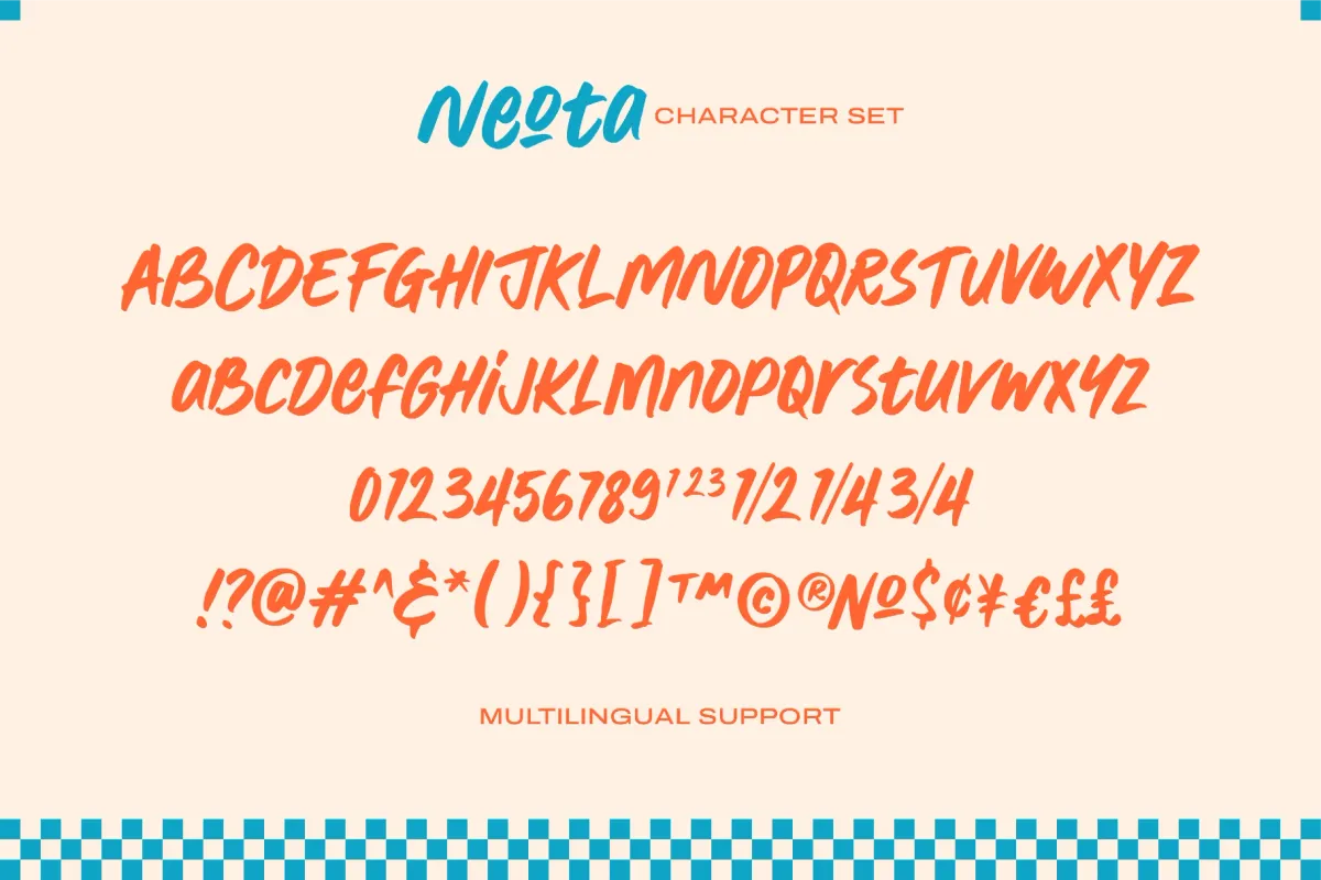 Neota - Brush Script Font