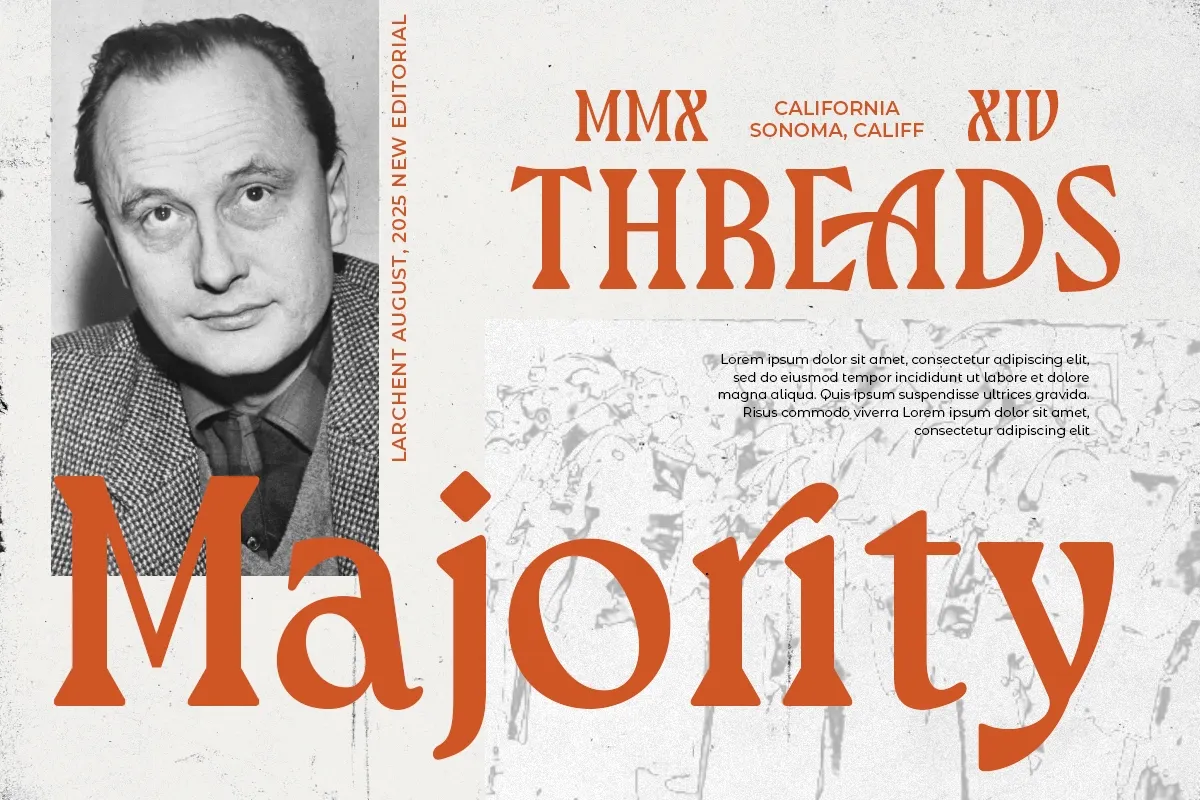 Larchen - Ligature Bold Serif