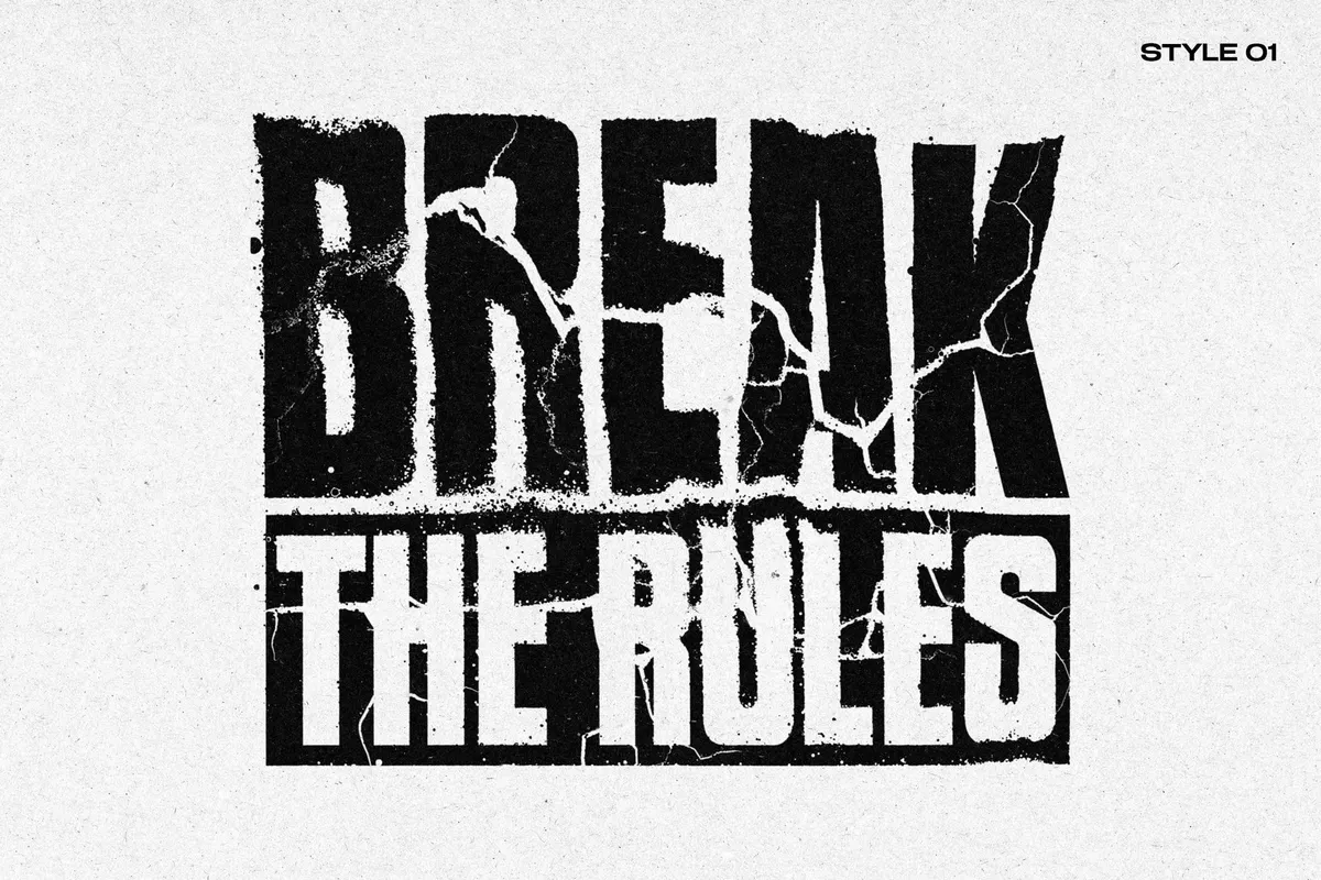 Dust Distortion Text & Logo Effect