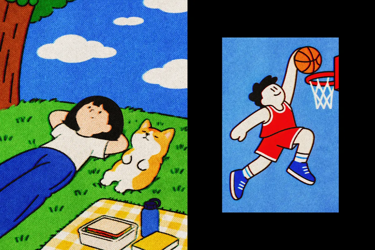 Retro Comic Print Effect