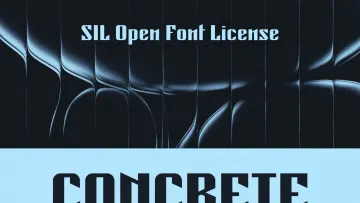 Concrete Font