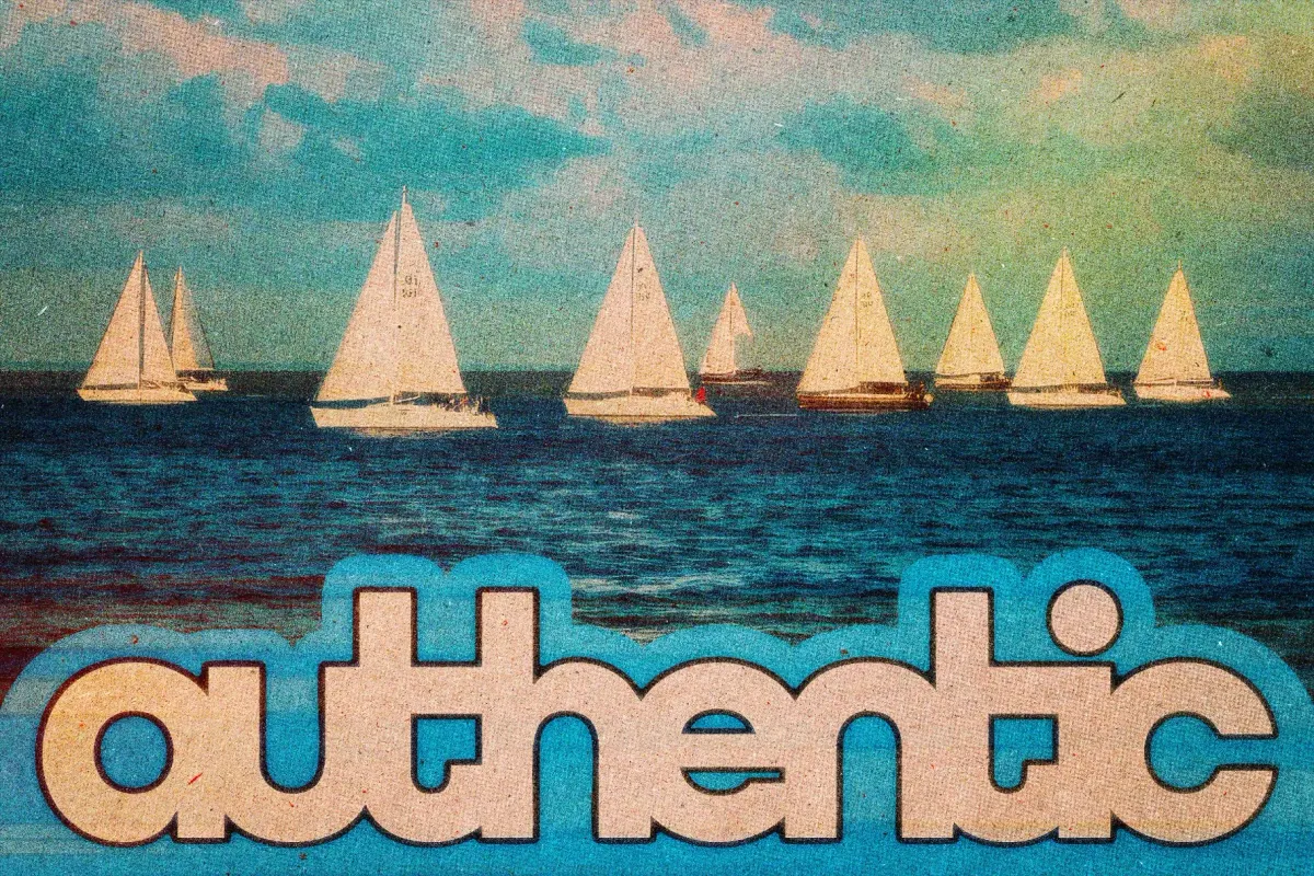 Authentic Halftone Texture Effect