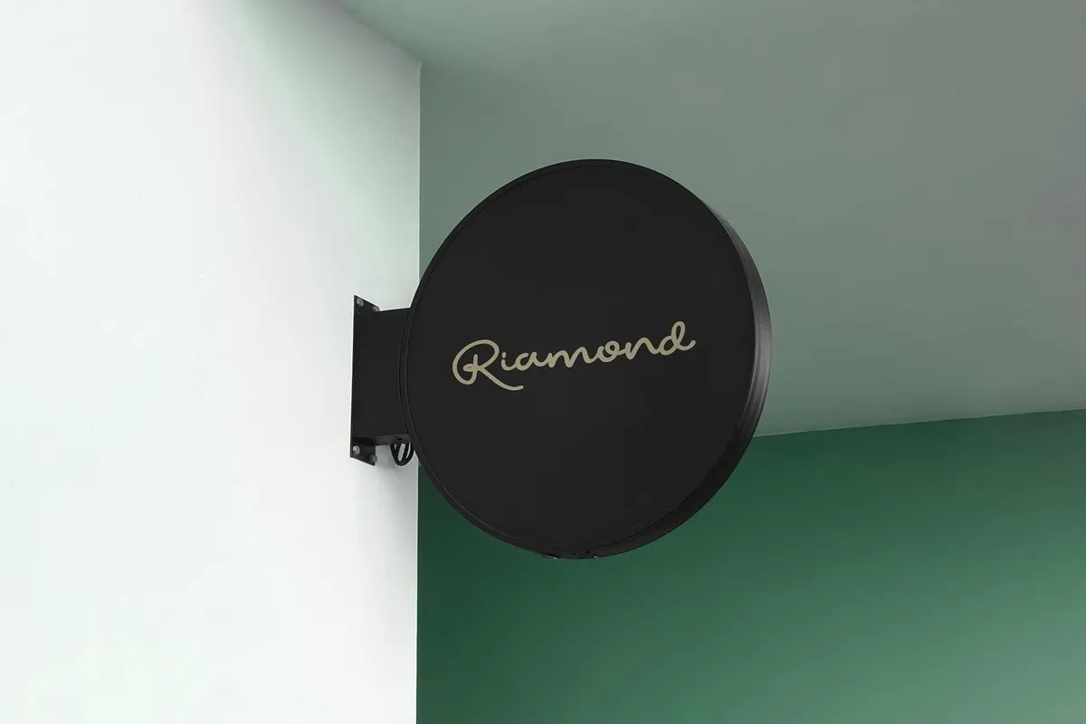 Blade Sign Mockup