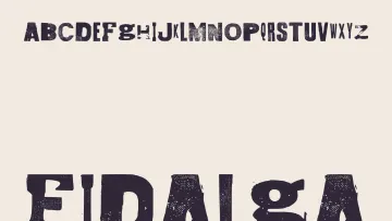 Fidalga Retro Grunge Font