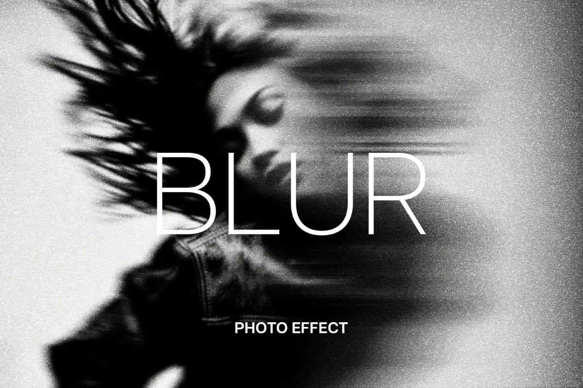 Noisy Blur Photo Effect