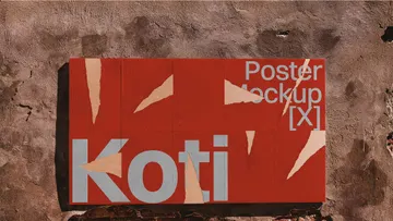 Torn Posters Mockup