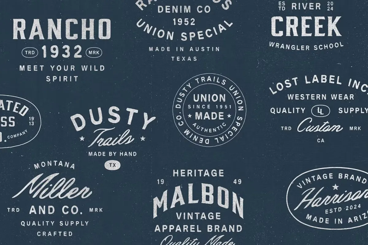 Wrangler Font Trio & Extra