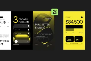 Business Strategy Instagram Template for AFFINITY