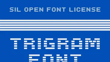 Trigram Font