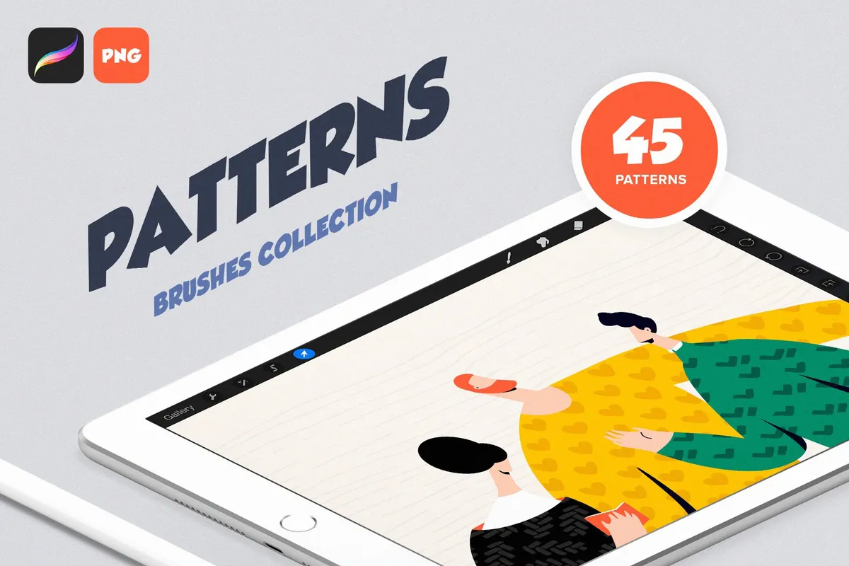 Patterns Procreate Brushes