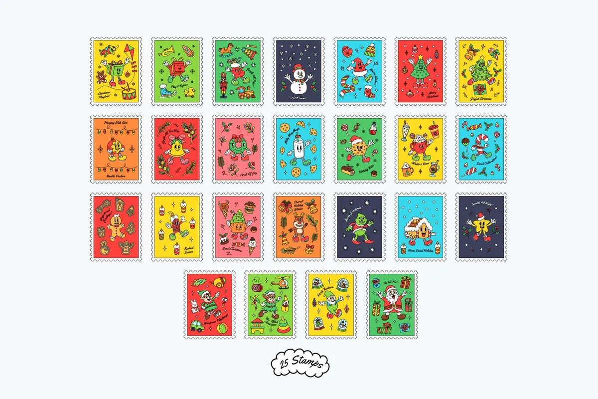 Christmas Cartoon Curiosities — Graphics