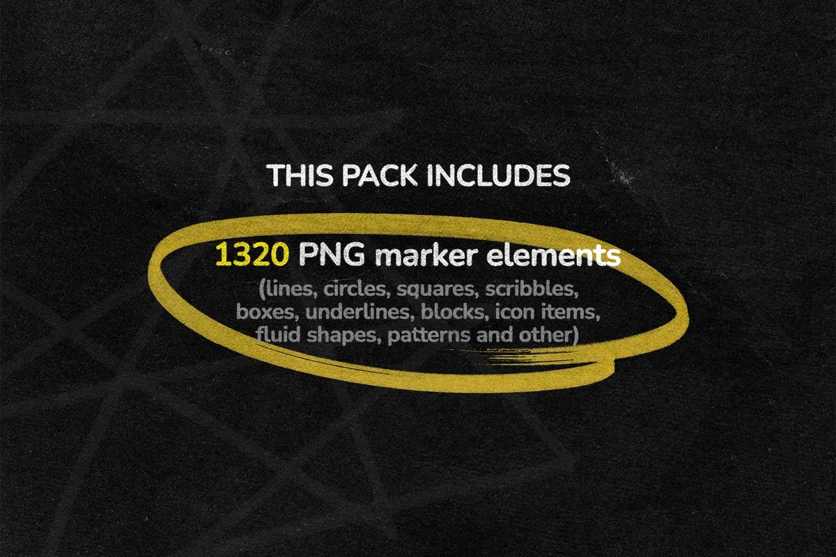 1300+ MARKER ELEMENTS